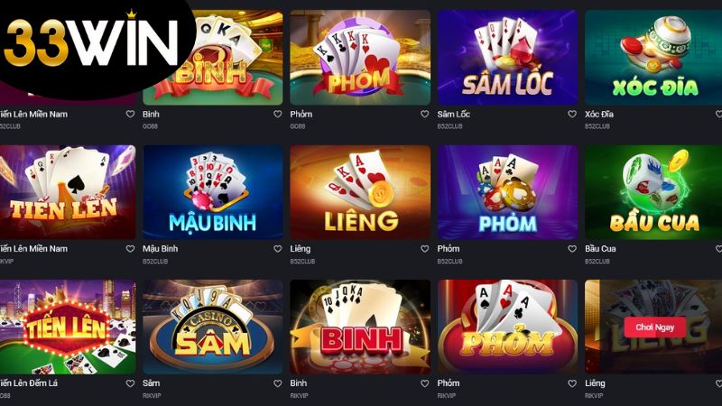 Game Bài 33WIN - Tận Hưởng Trải Nghiệm Cá Cược Đỉnh Cao 3 loi-ich-vuot-troi-khi-tham-gia-trai-nghiem-voi-game-bai-33win